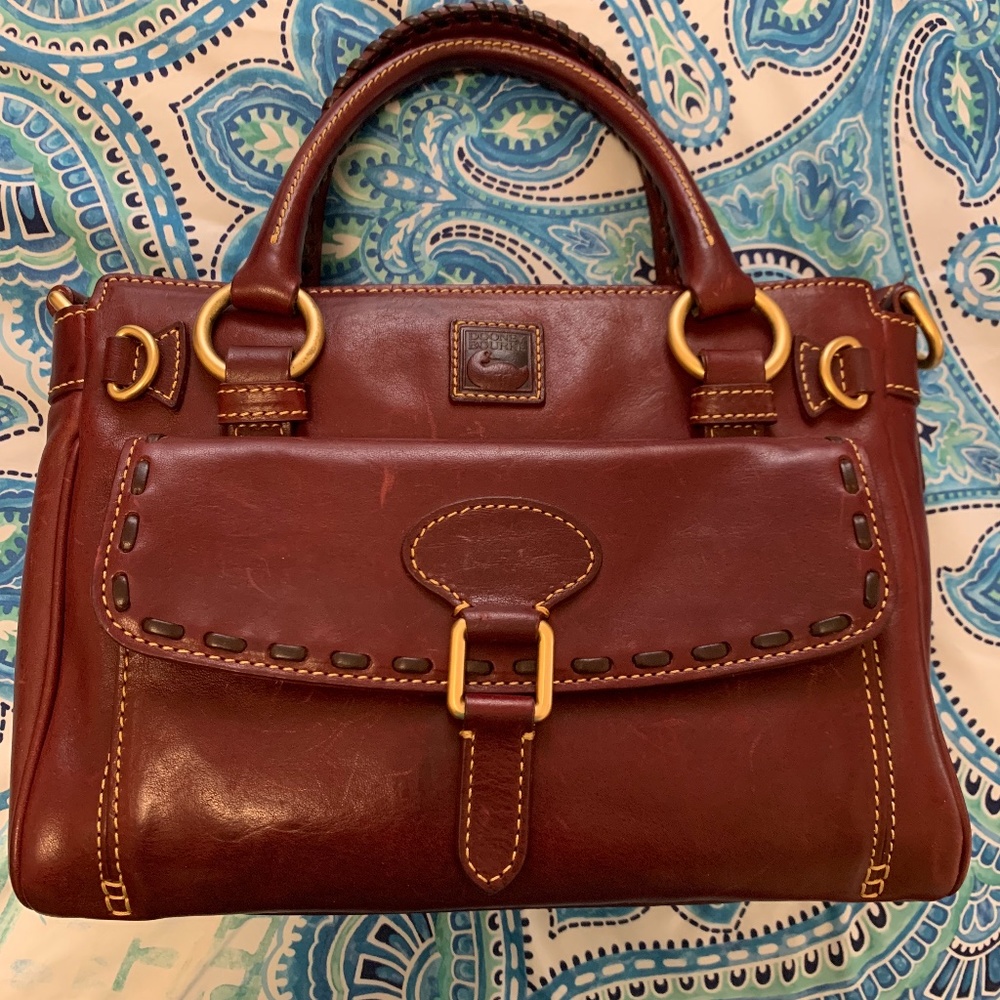 Dooney & Bourke Florentine Leather Satchel